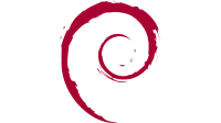 Logo de Debian. Une spirale